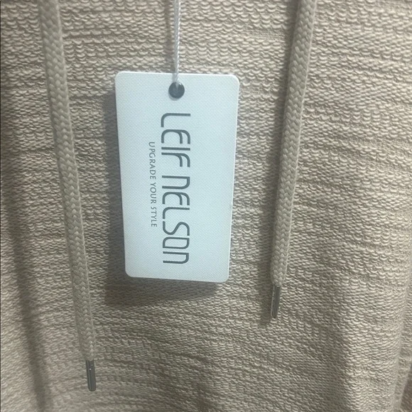 Leif Nelson Women's Tan Cowl Neck Sweater - Picture 2 of 6